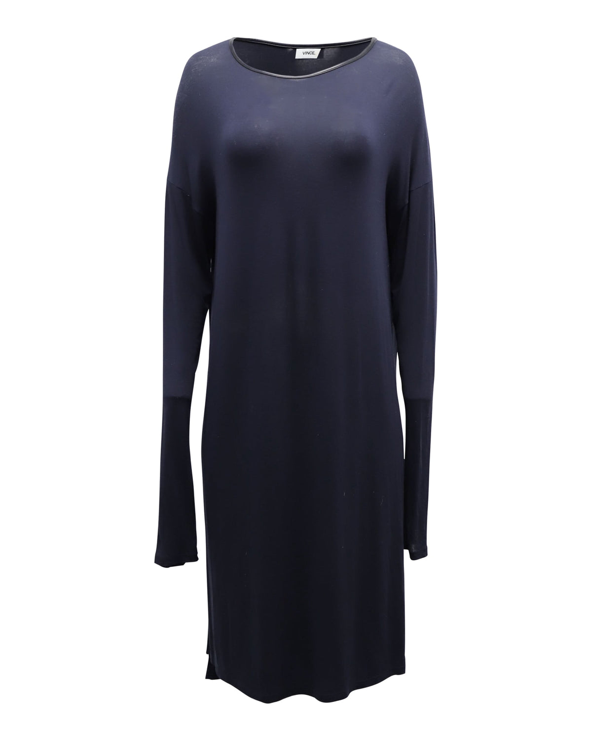 thumbnail image 1 of Pre-Owned Vince Shift Dress in Navy Blue Cotton, 1 of 5