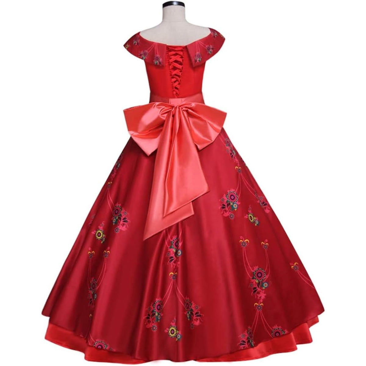 thumbnail image 3 of Women's Red Dress for Princess Elena, 3 of 5