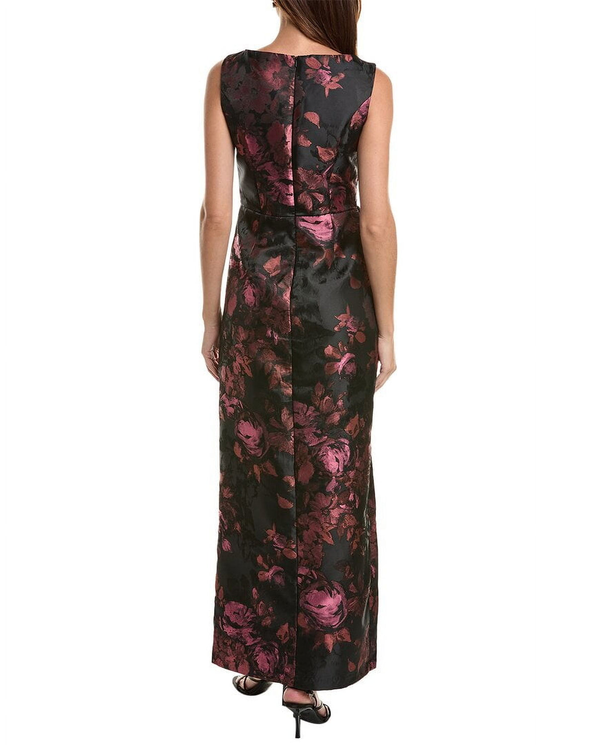 thumbnail image 2 of Kay Unger womens Liana Column Gown, 2, Purple, 2 of 4
