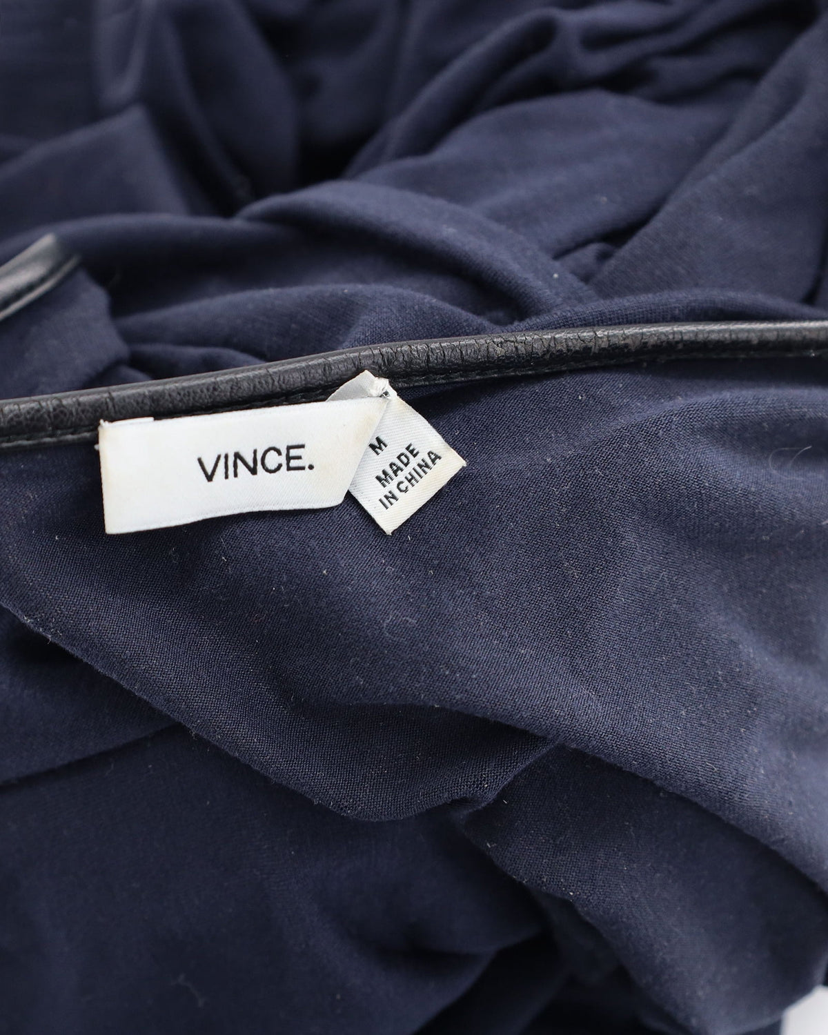 thumbnail image 4 of Pre-Owned Vince Shift Dress in Navy Blue Cotton, 4 of 5