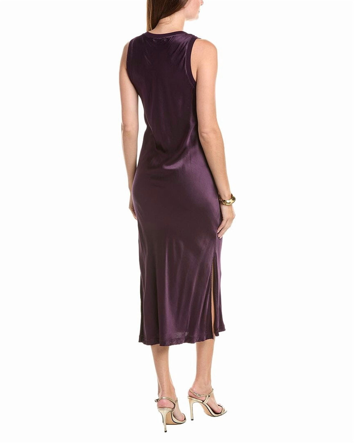 thumbnail image 2 of Michael Stars womens Randi Midi Dress, l, 2 of 3