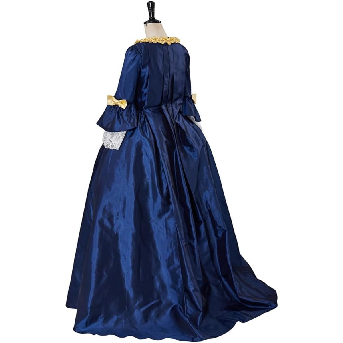 thumbnail image 4 of Queen Marie Antoinette Dress Women's Rococo Ball Gown 18th Century Victorian Dress Costume, 4 of 7