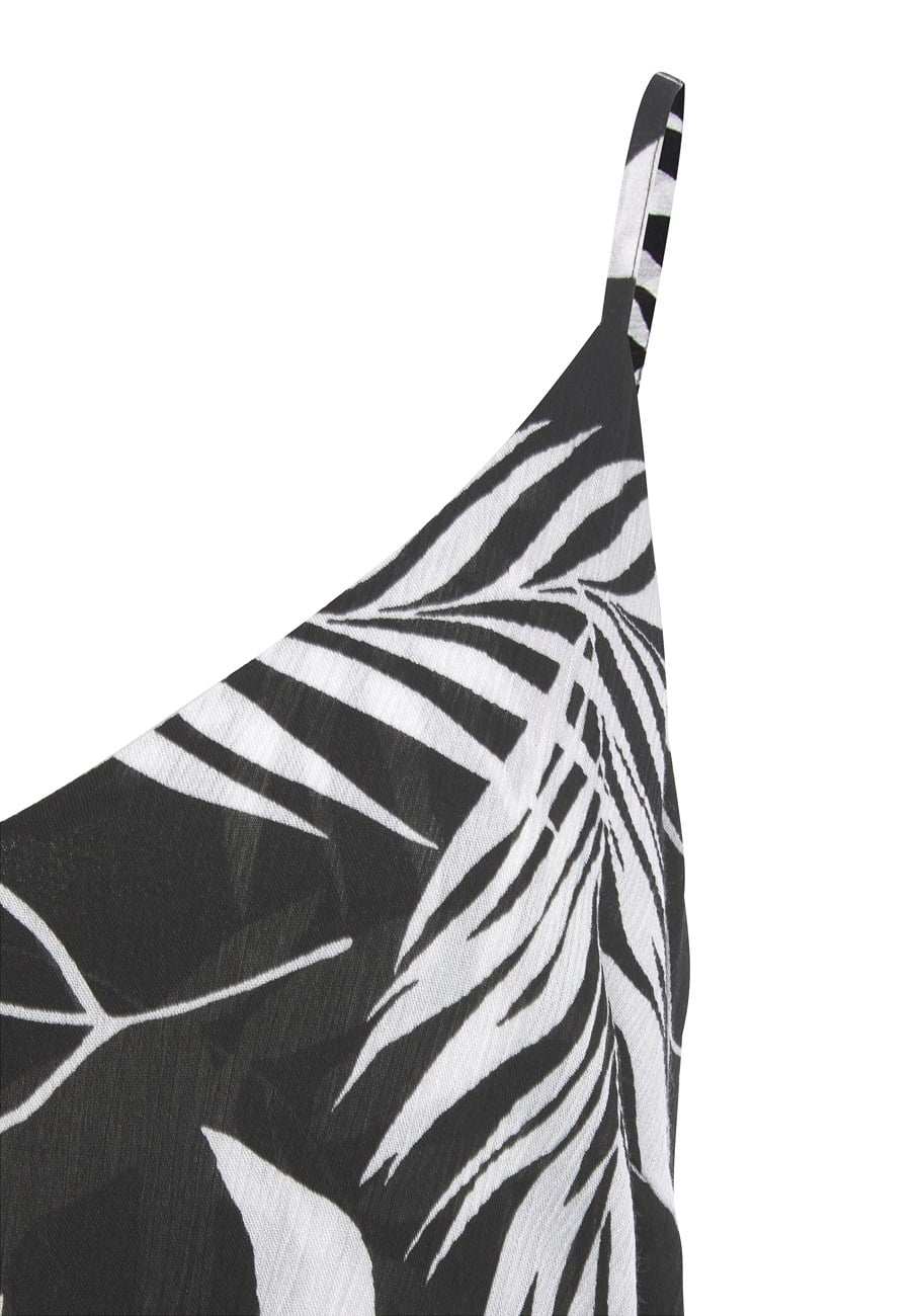 thumbnail image 6 of LASCANA Women's Printed Tiered Sundress Ruffles, 6 of 6