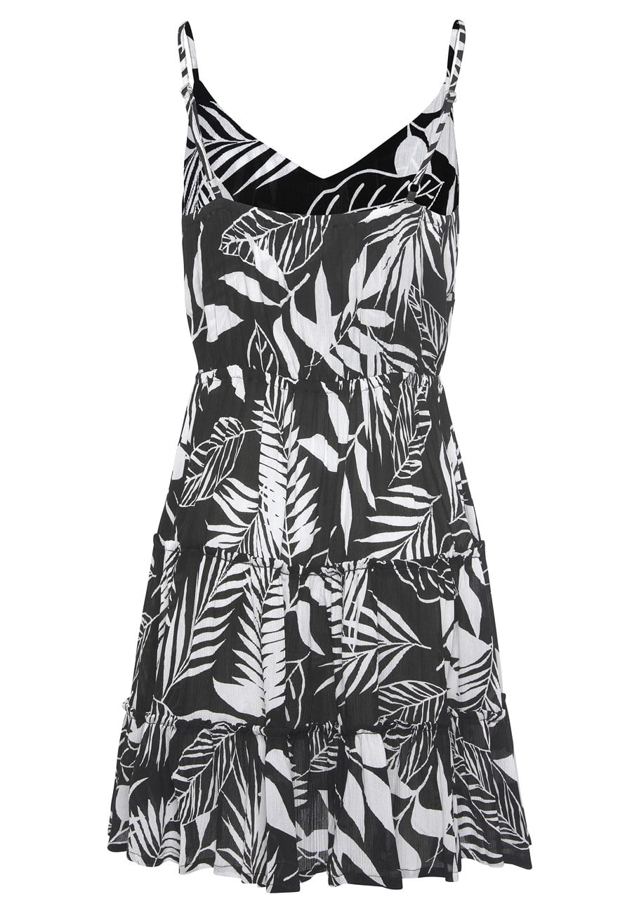 thumbnail image 5 of LASCANA Women's Printed Tiered Sundress Ruffles, 5 of 6