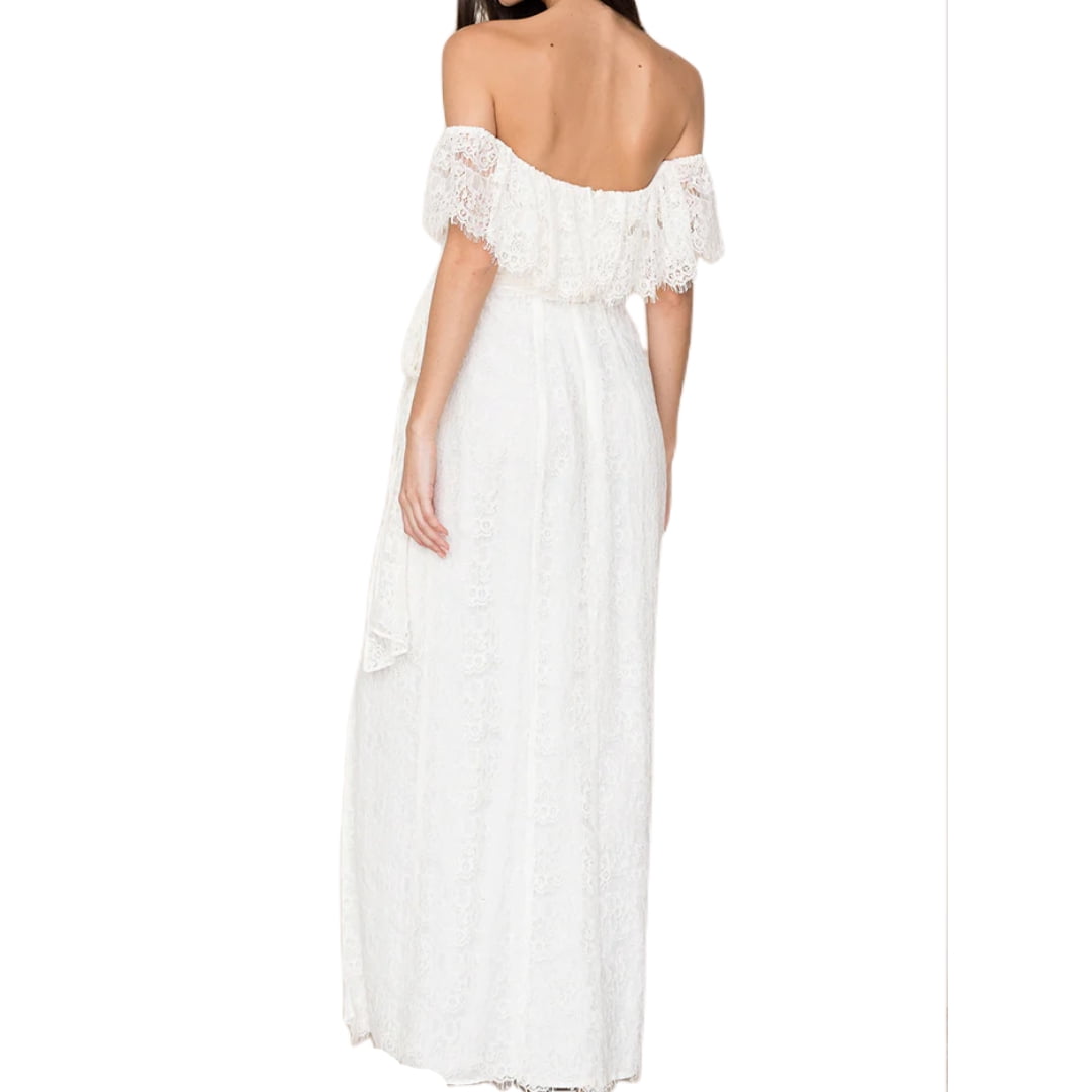 thumbnail image 3 of YUMI KIM Women's Maribella Maxi, White, Small, 3 of 3