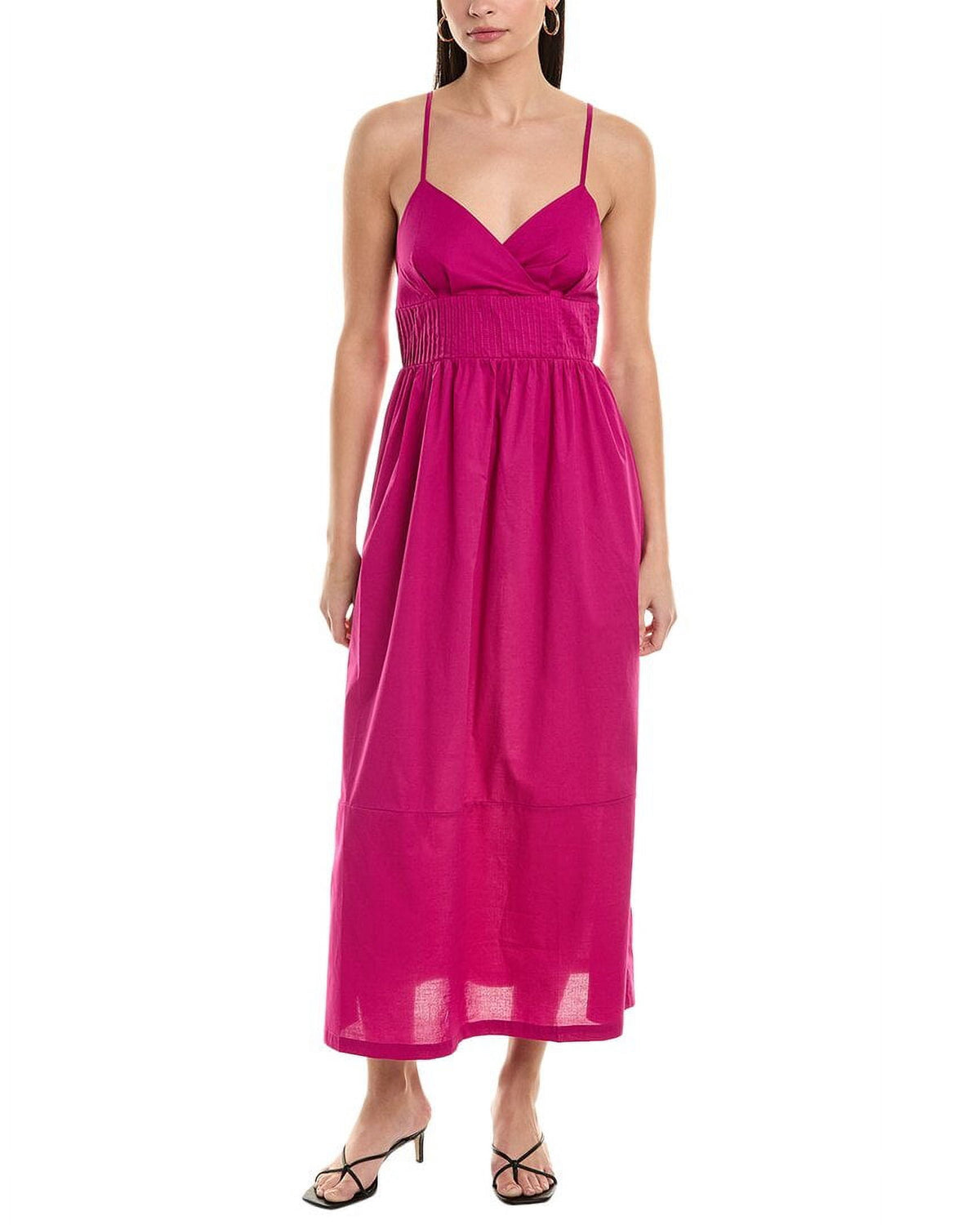 thumbnail image 1 of ALPHA STUDIO womens Midi Dress, 38, Purple, 1 of 4