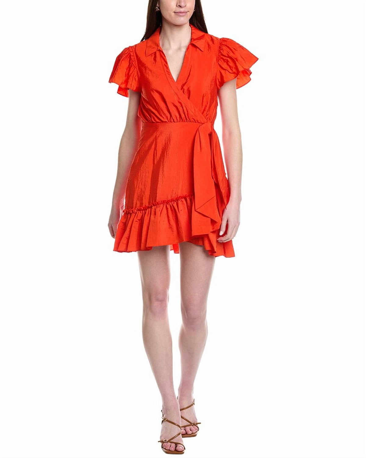 thumbnail image 1 of Cinq à Sept womens Lila Mini Dress, 0, Red, 1 of 4