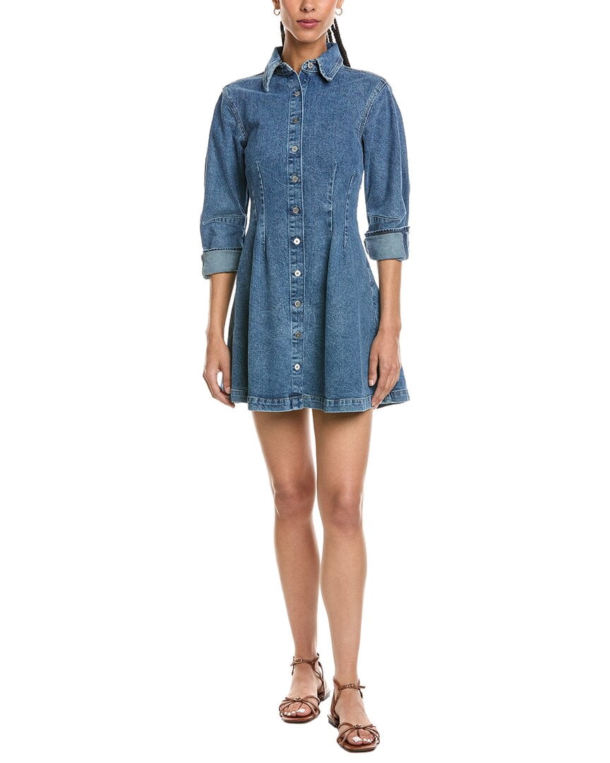 thumbnail image 1 of DL1961 womens Joice Shirtdress, s, Blue, 1 of 3