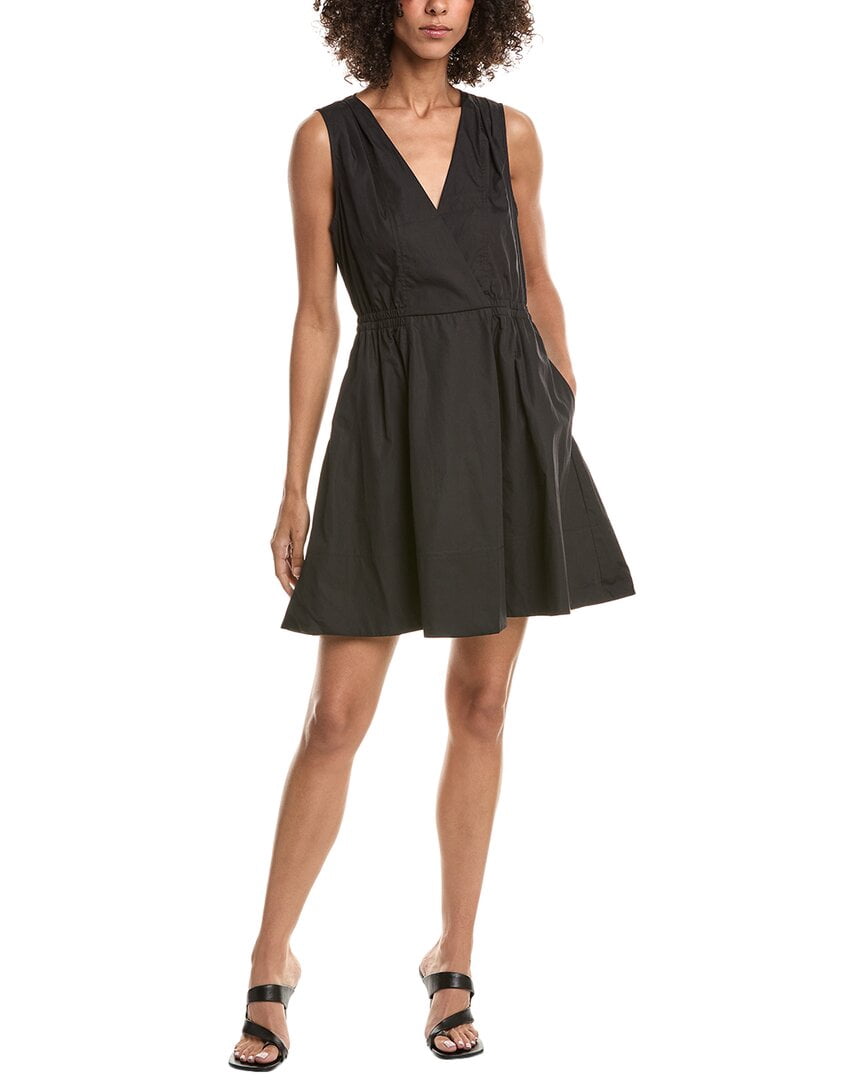 thumbnail image 1 of Derek Lam 10 Crosby womens Tia Dress, 2, Black, 1 of 3