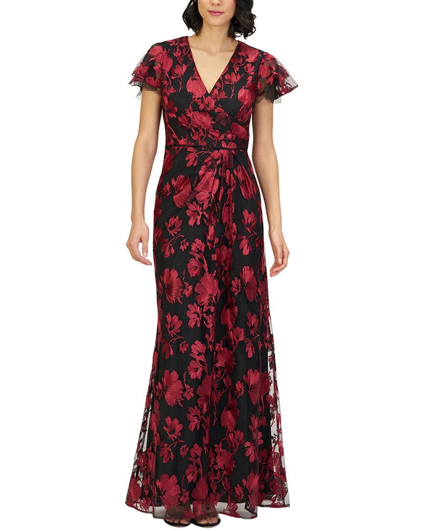 thumbnail image 1 of JS Collections womens Fauna Column Gown, 10, 1 of 3