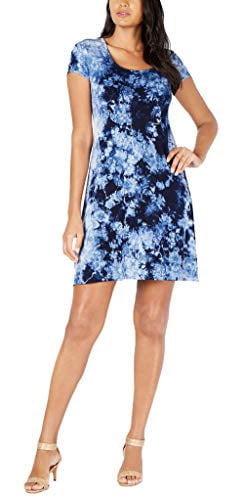 thumbnail image 1 of Karen Kane Tie-Dyed A-Line Dress (Tie Dye, L), 1 of 1