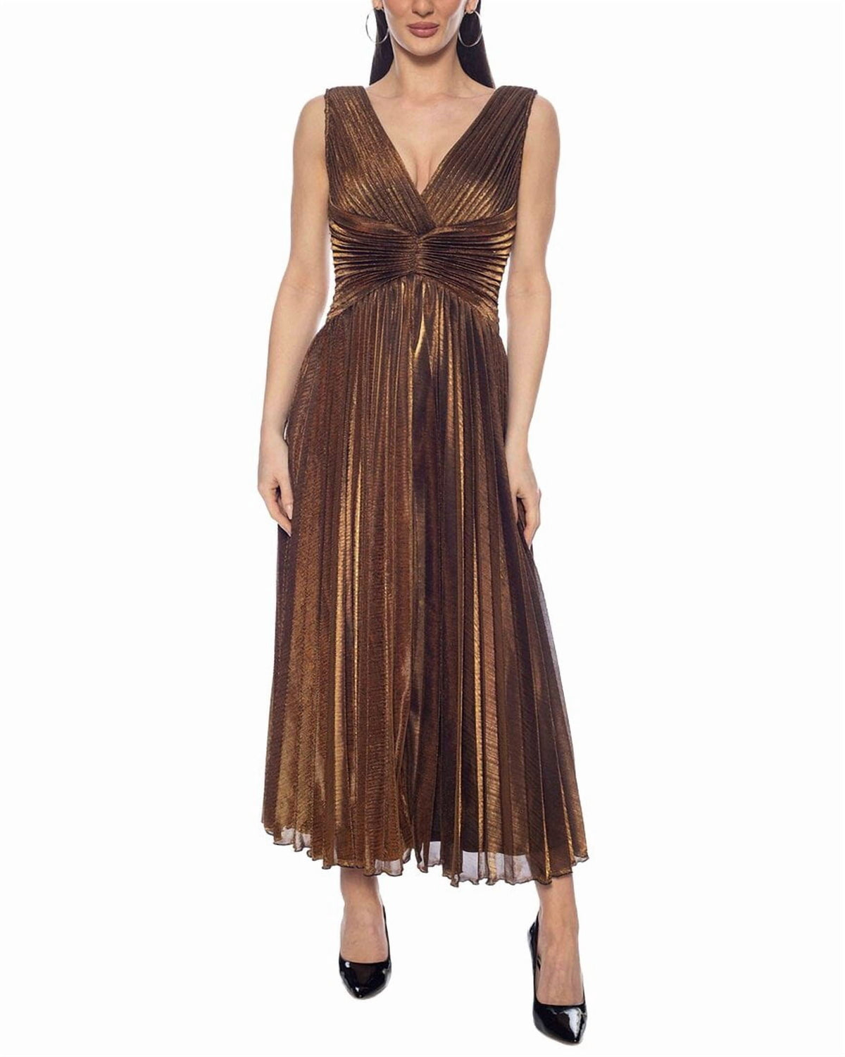 thumbnail image 1 of Oleg Cassini womens Maxi Dress, s, 1 of 2