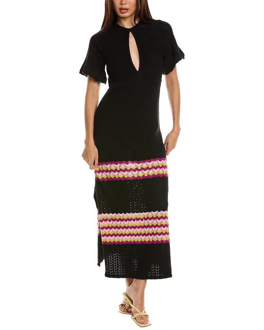 thumbnail image 1 of Ramy Brook womens Greca Maxi Dress, XXS, Black, 1 of 3