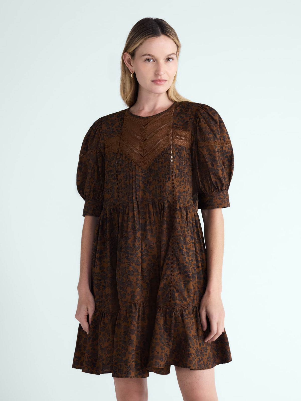thumbnail image 1 of Scoop Women's Lace Mini Dress, Sixes XS-XXL, 1 of 4