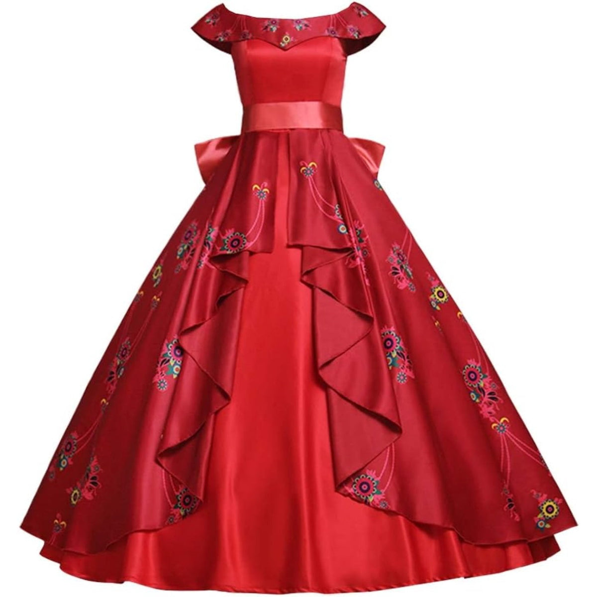 thumbnail image 1 of Women's Red Dress for Princess Elena, 1 of 5