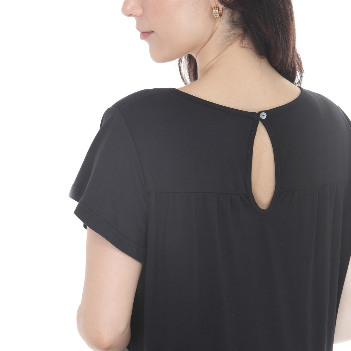 thumbnail image 5 of White Mark Women’s Flutter Sleeve Ruffle Tiered Dress, Sizes S-XL, 5 of 6