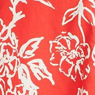 thumbnail image 4 of Free People Womens A Thing Called Love Boho Linen Blend Mini Dress Red 0, 4 of 4